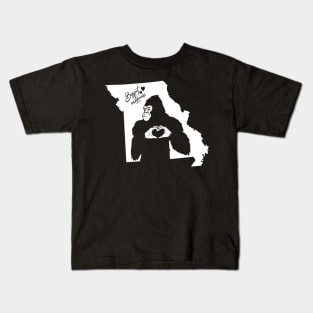 Missouri Bigfoot Kids T-Shirt